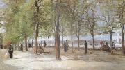 Vincent Van Gogh Lane at the Jardin du Luxembourg  (nn04) Germany oil painting artist